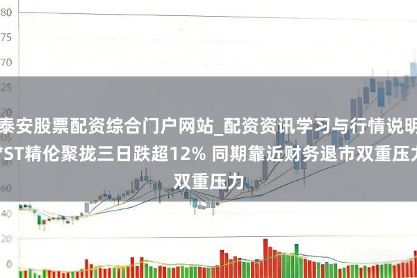 泰安股票配资综合门户网站_配资资讯学习与行情说明 *ST精伦聚拢三日跌超12% 同期靠近财务退市双重压力